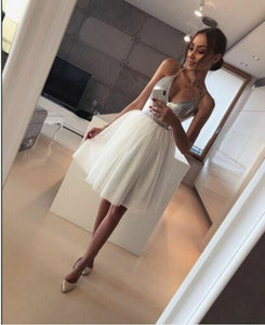 2019 arrival Women Silver Formal White Layers Mesh