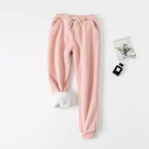 Winter Cashmere Harem Warm Pants Women 2019