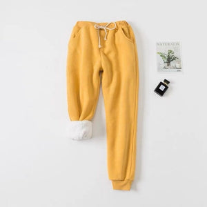 Winter Cashmere Harem Warm Pants Women 2019