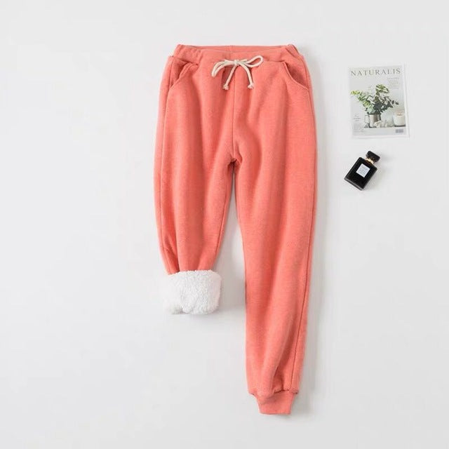 Winter Cashmere Harem Warm Pants Women 2019