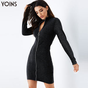 YOINS 2019 Autumn Winter Women Bodycon