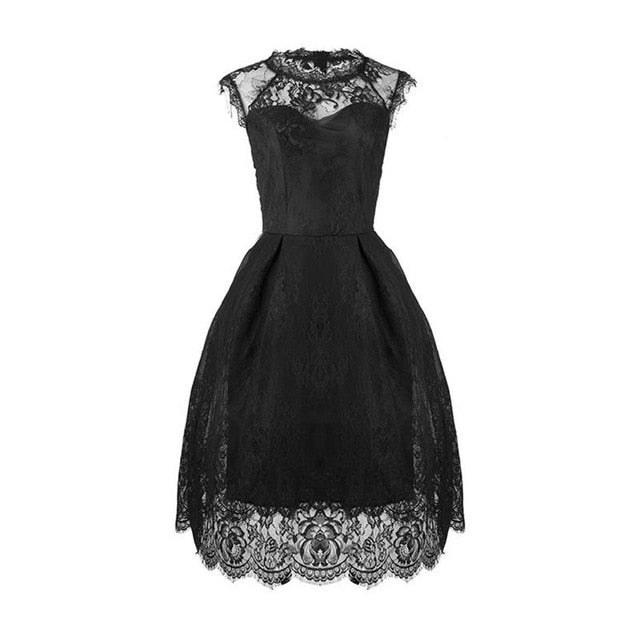 Fashion Lace Summer Dress Women's Casual