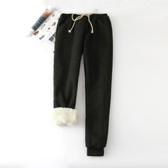 Winter Cashmere Harem Warm Pants Women 2019