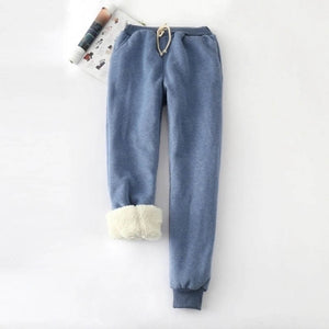 Winter Cashmere Harem Warm Pants Women 2019