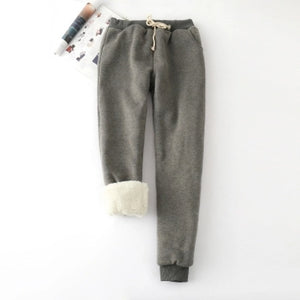 Winter Cashmere Harem Warm Pants Women 2019