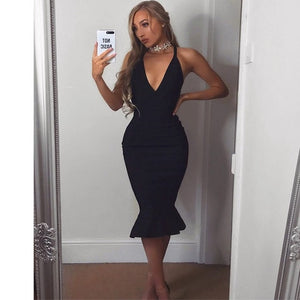 2019 Newest Summer Bandage Dress Women